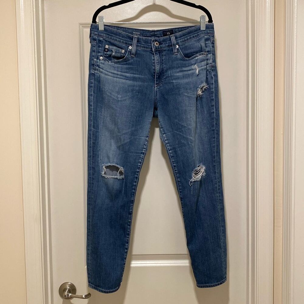 AG Adriano Goldschmied The Beau slouchy skinny size 30R Classic Retro, Preppy